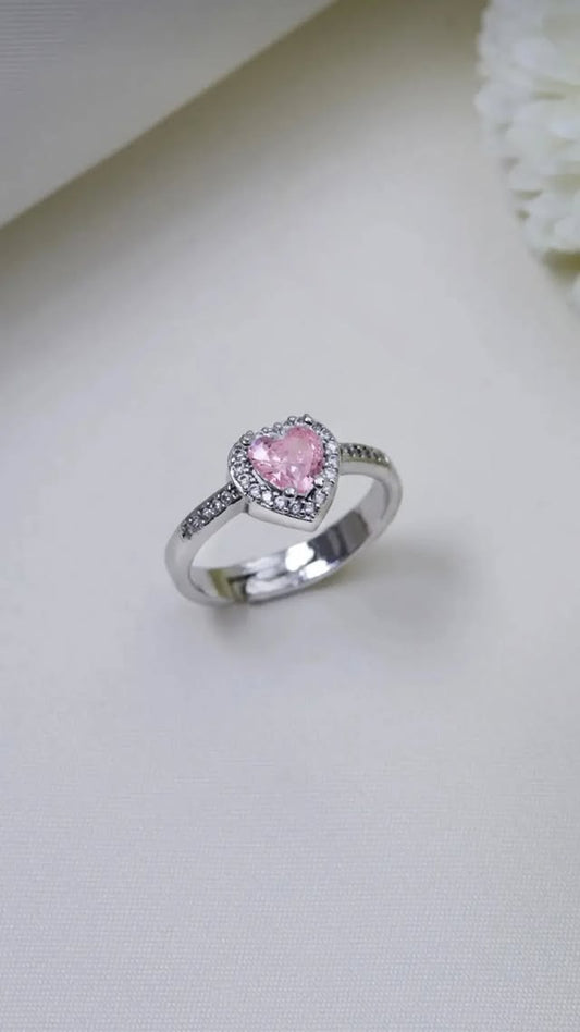 Pembe Kalpli Yüzük